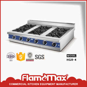 Heavy Duty 4-Burner Gas Stove (HGR-4)