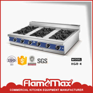 Heavy Duty 4-Burner Gas Stove (HGR-4)