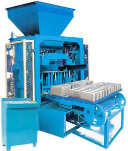 Qtj4-35 Medium Cement Hollow Block Making Machine