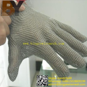 Stainless Steel Chain Mail Gloves