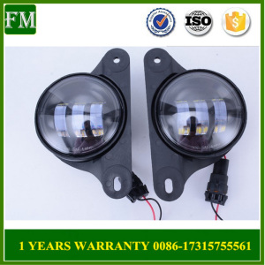 4" LED Fog Light for Jeep Wrangler Tenth Anniversary Front Bumper