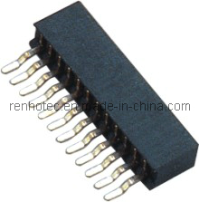 Female Header Single Row Connector, 1.0mm Pitch